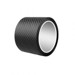 Adhésif Carbone pour Voiture5cm*3m - Protection de Bord de Porte - Résistant à l'eau et Anti-Rayures - Autocollant Carbone de Haute Qualité - Convient à la Plupart des Véhicules (Hugfads, neuf)