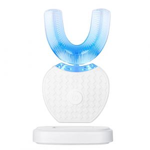 Brosse à Dents Automatique Sonic Ultrasons 360 Degrés Brosse à Dents Électrique Sonic, Blanchiment des Dents avec Minuterie Automatique, Batterie Brosse à D (zunyilanhandianzishangwuyouxiangongsi, neuf)
