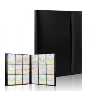 talifoca 360 Carte - Classeur pour Pokémon Cartes, Album pour Cartes, Classeur Carte pour Pokemon, Classeur pour Cartes à Collectionner, 18 Porchettes Chaque Page, pour Sangle Elastique Empêchee (SANTEASHOP, neuf)