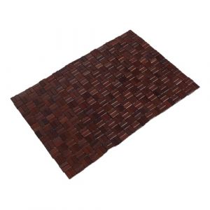 HONITANO Tapis De Bain Bambou Antidérapant Tapis Pliable Multifonction Pour Salle De Bain Cuisine Et Sauna Et Pratique Avec Base Antidérapante (LUWELI, neuf)