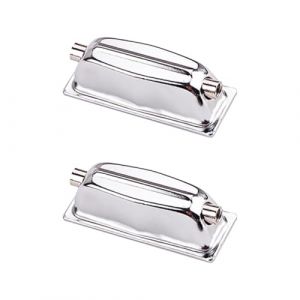 Garneck 2pi&egrave;ces Cosse De Caisse Claire &agrave; Double Extr&eacute;mit&eacute; Connecteur De Batterie M&eacute;tallique Crochet Pour Caisse Claire Et Batterie (Eerstra, neuf)