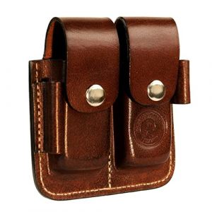 Ledertaff &Eacute;tui en Cuir de qualit&eacute; sup&eacute;rieure pour Leatherman Wave, kit d'embouts, rallonge de Pilote d'embout et Lampe de Poche, Leatherman Wave Plus, Charge Plus, TTI, Skeletool, Rebar, Rev, Sidekic (FALTHAMMER, neuf)