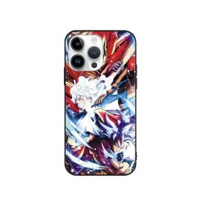 Coque pour Samsung Galaxy A13 (4G) 6.6'', Anime Dragon Ball One Piece Luffy Manga Mixtes Cartoons Personnages Motif Étui Protection Housse de Silicone TPU Mince Souple Antichoc Bumper Case, Noir (BOK Bahrenfeld, neuf)