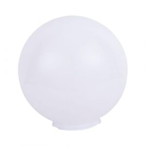 F Fityle Abat-Jour Globe ext&eacute;rieur, Abat-Jour Boule, Globe de lampadaire Rond Blanc &agrave; Installation Facile, Couvercle de Lampe, Bouche 20 Cm 95 Mm (Homegarden FR, neuf)