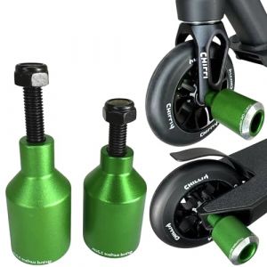 Scooters Chilli Pro Trottinette avec essieux + autocollant Fantic26 (vert Rocket) (Fantic26 Funsport GmbH, neuf)