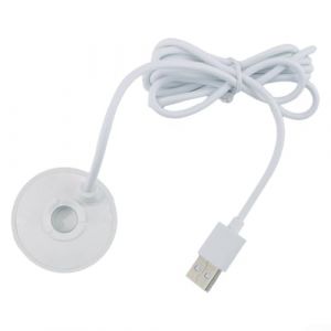 Brumisateur USB 5 V, brumisateur de fontaine pour petits rocailles, aquariums, aménagement paysager (blanc) (FeiXunMaoYi, neuf)