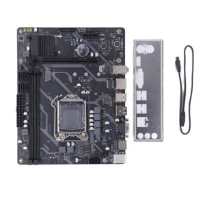 Carte M&egrave;re H311-DS4, Carte M&egrave;re D'ordinateur LGA 1151, pour la S&eacute;rie Core I9 I7 I5 I3 Pentium, 2 X DDR4, Carte R&eacute;seau Gigabit, Carte M&egrave;re PC pour Bureau &agrave; Domicile (Dpofirs, neuf)
