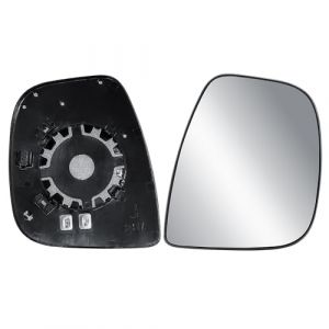 R&eacute;troviseur ext&eacute;rieur droit de rechange en verre chauff&eacute; avec plaque arri&egrave;re pour Citro&euml;n Jumpy Berlingo Peugeot Expert Partner Opel Vivaro Combo Fiat Scudo Doblo 2016-2025 (COMMERCIAL VEHICLE LIGHT AND MIRROR, neuf)