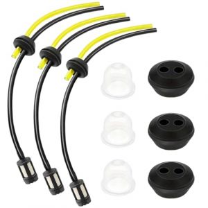 JUGUTA 9 Pi&egrave;ces Kit Universel Filtre &Agrave; Essence, Durite Essence, Joint En Caoutchouc, D&eacute;broussailleuse Thermique, R&eacute;servoir De Carburant, Pour Coupe-Herbe, Taille-Haies, Tondeuse, Tron&ccedil;onneuse (ROXYROX FASHION, neuf)
