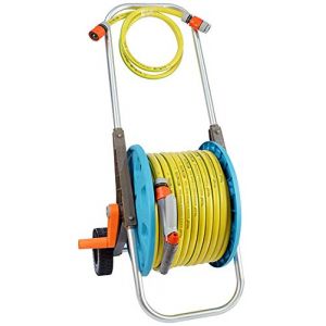 D&eacute;vidoir Longuer 50M Enrouleur Tuyau d'arrosage - Buse et Connecteurs inlcus | Eagle Garden (SeasonDiscount Market, neuf)