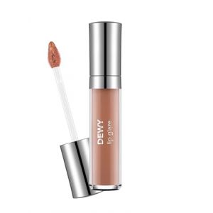 Flormar Dewy Lip Glaze &ndash; Gloss &agrave; l&egrave;vres hydratant et repulpant effet miroir &ndash; Longue tenue, non collant, soin nourrissant pour maquillage lumineux et l&egrave;vres soign&eacute;es, 004 Undressed (Flormar Cosmetics GmbH, neuf)