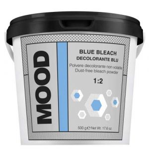 MOOD Blue Bleach Poudre d&eacute;colorante Bleu 500 g (sk.verkauf, neuf)