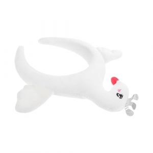 Healvian 1 pi&egrave;ce Bandeau cheveux cygne mignon en peluche, t&ecirc;te pour cosplay, accessoires photo, fournitures de f&ecirc;te, blanc (Pxinyao, neuf)