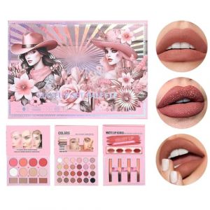 Palette de Maquillage,Outil Cosm&eacute;tique Style Livre 40 Couleurs - Palette De Fards &Agrave; Paupi&egrave;res | Pour Hommes Femmes Adultes Maison Salon Beaut&eacute; Int&eacute;rieur (duwekm, neuf)