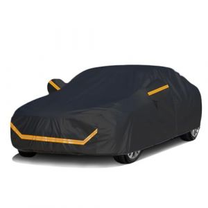 Bâche Voiture Exterieur pour ???d Focus RS Mk2 Bâche Voiture Étanche Respirante,Housse de Protection Ox???d Couverture Imperméable Auto,Ouverte Latérale pour Cabine (QSLPLBHDLX, neuf)