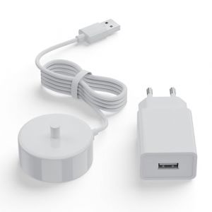 Base de Chargeur USB la Brosse à Dents électrique Compatible avec Philips Sonicare 5500 5300 4100 3100 2100 1100 HX3683 HX3671 HX3675 Dock de Chargement de Remplacement avec Adaptateur d'alimentation (Bouge-FR, neuf)