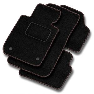 MOTOS tapis voiture en velours standard destiné à Mini Cooper I 2001-2014 - Standard, Tissé, Marron - Découvrez un nouveau confort de conduite avec un jeu de tapis de sol voiture en velours pour votre (MOTOS EU, neuf)