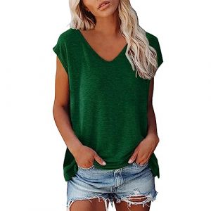 Chemisiers et Blouses Femme, t-Shirt imprimé Femme, Chemise de Noel Femme, t Shirt Manche Longue Femme, Haut de Soiree Femme, Chic et Elegant Haut, t-Shirts pour Femmes Chemisier, Haut Noir Femme (wumingzhibei, neuf)