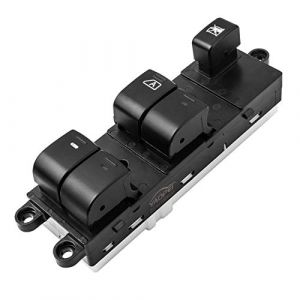YAOPEI Bouton Leve Vitres pour Nissan Qashqai J10 Navara d40 Pathfinder R51 Porte Avant &Eacute;lectrique Interrupteur L&egrave;ve-vitre Principal 25401-BB65B 25401-EB30B (HONORY, neuf)