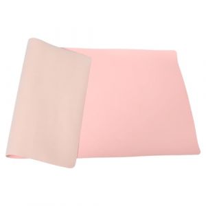 PRETYZOOM Tapis De Maquillage Prot&egrave;ge-coiffeuse 40x80 Cm Imperm&eacute;able Anti-graisse Sous-main De Bureau Rose Poudr&eacute; Pour Coiffeuse Et Table De Toilette (Coddle HSY, neuf)