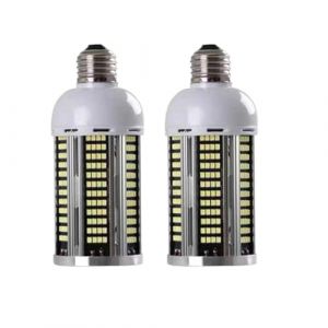 IOEDHW Ampoules LED en Forme de maïs en Aluminium Haute Puissance 50 W E27 (Paquet de 2) - Lampe 2835 SMD 5000 lumens Ampoule LED Ultra Lumineuse Blanc Chaud 3000 K équivalent 500 Watts pour (HERUWEI, neuf)