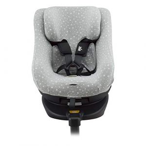 JYOKO Kids Housse pour siège Auto bébé en Coton Compatible avec Joie Spin 360, Nuna REBL (White Star) (JYOKO, neuf)