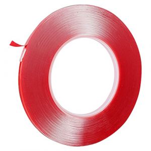 ANDSHUAI Ruban adh&eacute;sif Double face,Ruban Double Face Extra Fort,Ruban adhesif double face transparent resistant,Ruban adh&eacute;sif double face acrylique,Transparent Adh&eacute;sif Double Face,1 rouleau 10m(3mm) (XiaoH-shop, neuf)