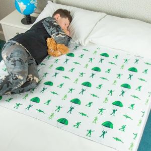 Bedwetz Al&egrave;ses de lit d'apprentissage de la propret&eacute; | Prot&egrave;ge-matelas 100 % imperm&eacute;able | Draps d'&eacute;nur&eacute;sie | Taille pour lits doubles | Tapis antid&eacute;rapant avec rabats lat&eacute;raux | Marque britannique | (Magnus Creations, neuf)