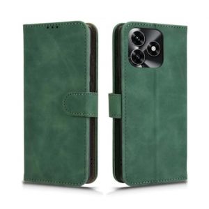 PEIYE Coque pour Honor X5c Plus, Flip &Eacute;tui Portefeuille en Cuir PU, Housse (Cover Case) Antichoc avec Porte-Cartes, Fermeture Magn&eacute;tique, Fonction de Support, (Vert) (Zanwon, neuf)
