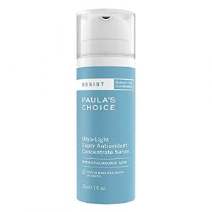 Paula's Choice RESIST Anti Âge Sérum Léger Antioxydant - Réduit les Pores & les Taches des Imperfections - pour Peau Acnéique - avec Niacinamide & Acide Hyaluronique - Peaux Mixtes à Grasses - 30 ml (Paula's Choice Europe, neuf)