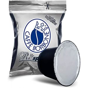 Caffè Borbone Respresso, Mélange noir – 600 capsules – Compatible avec les machines domestiques Nespresso®* (6 boîtes de 100) (Amore Animale Shop, neuf)