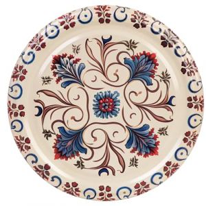 KADAX Couvercle &agrave; vis 82 mm pour bocaux de conserve, couvercle &agrave; visser en m&eacute;tal, couvercle de remplacement pour pots de confiture, pots de miel et bocaux de conserve Beige/Bleu (KADAX, neuf)