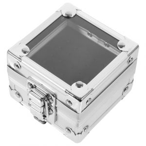 OATIPHO Bo&icirc;te de Rangement pour T&ecirc;tes de Pon&ccedil;age Ongles Coffret Antipoussi&egrave;re Alliage de Zinc Organisateur pour Accessoires de Manucure Professionnelle et Usage Domestique (Tsun Ki-sung, neuf)