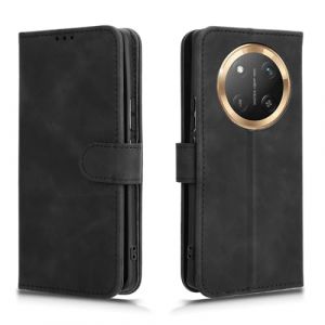 HAOYE Coque pour Huawei Honor Magic 7 Lite / Magic7 Lite, Etui Protection Housse Premium en Cuir PU Flip Case Portefeuille ave ID Carte de Cr&eacute;dit Slot Fermeture Magn&eacute;tique, Noir (Haoyes, neuf)
