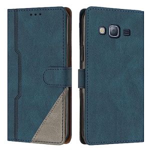 RADOO Coque pour Samsung Galaxy J7/J7 Next/J7 Core/J7 Neo/ J701F/J701M /J700, Housse Etui Portefeuille Cuir Multifonction, Fermeture Magn&eacute;tique &agrave; Clapet [Fonction Support] Flip Case(Bleu) (Radoo EU Direct Store, neuf)
