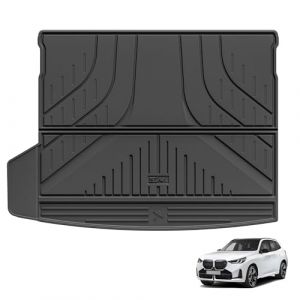 3W Tapis de Coffre pour BMW X3 G45 2025 2026(Pas pour PHEV/Hybrid), Imperm&eacute;able R&eacute;sistant Tapis Protection Coffre de Chien en TPE, R&eacute;siste aux Chocs Tapis Coffre acile &agrave; Nettoyer Arri&egrave;re pour BMW (Sunshine-City, neuf)