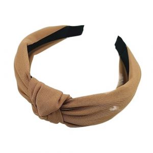 Bandeaux minimalistes noués en tissu sergé solide pour femmes, pour le shopping, les voyages (vert militaire) (WANGJZNB, neuf)