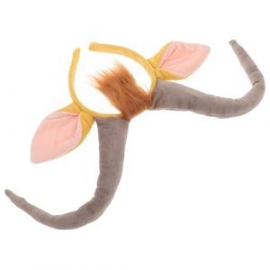 SEWACC Serre-t&ecirc;te Cornes Mignonnes pour Gar&ccedil;on Fille Coiffe Oreilles Animal Peluche Accessoire D&eacute;guisement Oreilles de Taureau pour Halloween et Anniversaire (Quick Research Sha, neuf)