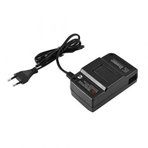 Adaptateur Secteur pour Nintendo 64, Adaptateur Secteur de Protection de sécurité rationalisé pour Nintendo 64 entièrement fermé pour 100-240 V((Norme européenne 100-240V)) (Wenruil, neuf)