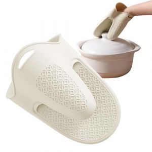 Mitaines De Four R&eacute;sistant &Agrave; La Chaleur,Mitaines De Four De Cuisine en Silicone - Gants Anti D&eacute;rapants Et Porte Casseroles R&eacute;sistant &Agrave; La Chaleur pour Barbecue Cuisine &Agrave; La Maison P&acirc;tisserie (sapcetall, neuf)