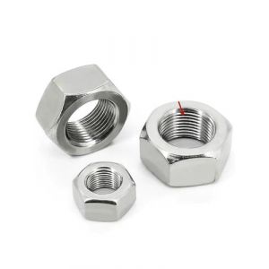 Écrou hexagonal à filetage fin DIN934 M4-M24 écrou de blocage hexagonal plat à pas fin 304 pas d'écrou en acier inoxydable 0,5/0,75/1,0/1,25/1,5/2,0 mm-M4x0,5 mm 30 pièces (yichangshiwujiagangquayitebaihuo, neuf)