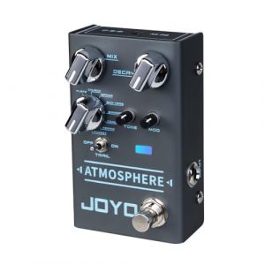 JOYO Pédale de réverbération numérique 9 types de réverbération avec modulation et fonction trail pour effet guitare électrique (Atmosphère R-14) (JoyoTechnology, neuf)