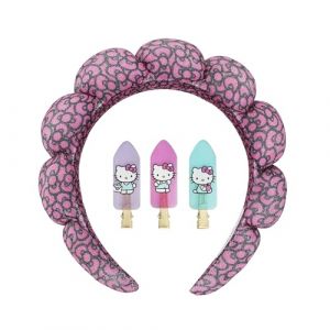 Hello Kitty Set d'accessoires pour cheveux 4 pièces, Hello Kitty Get Ready, Taille unique (Bixem, neuf)