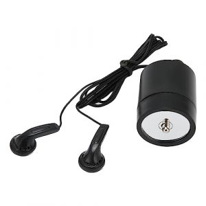 Amplificateur de Microphone Mural pour la D&eacute;tection des Fuites D'huile et d'eau dans Les Tuyaux, D&eacute;tecteur D'&eacute;coute Vocale Haute R&eacute;sistance pour la Maison et Le Bureau, adapt&eacute; &agrave; (Geiyuar, neuf)