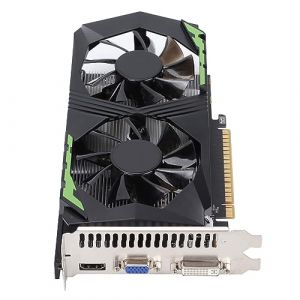 Tbest GTX 1050 Ti, GeForce GTX 1050 Ti, Cartes Graphiques, Carte Graphique 128 Bits 4 Go DDR5 1250 MHz, Reconnaissance Automatique, Accessoires Informatiques Durables pour Ordinateur (Youluu-cd, occasion)