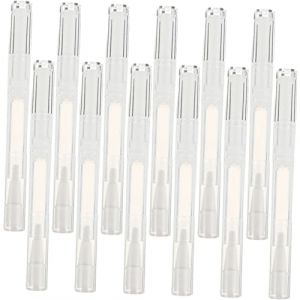 HAMPPLIES 12pièces Stylo Rechargeable Pour Huile De Nutriments Pour Avec Pinceau Contenants Cosmétique Pour Brillance Des Lèvres (Chfaan, neuf)