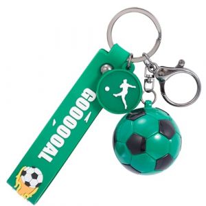 Anneaux Porte Clé, Maillot De Porte Clé Football En Silicone,Porte Cle Football De Stade De Décoratif,Voiture Avec O Ring,Adultes Et Cadeau Enfant,Cadeaux De Football Pour Hommes (CyxenNova Fashion Jewelry, neuf)