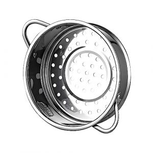 Panier &agrave; Vapeur pour L&eacute;Gumes,Panier Vapeur Inox,Insert pour Cuisson &agrave; Vapeur,20 Cm de Diam&egrave;Tre Int&eacute;Rieur, en Acier Inoxydable 304 de Qualit&eacute; Alimentaire, Durable,Cuit Plus Sainement, Plus Rapidement (peiyee, neuf)