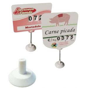 BALSAT Support de support pour porte-prix à brochette - Lot de 12 pièces. (Balsat, neuf)