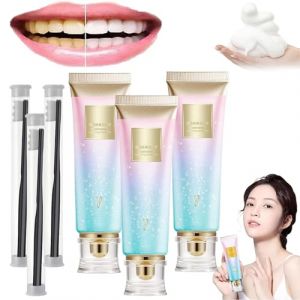 Body Accel Lot de 3 dentifrices blanchissants à la niacinamide, dentifrice blanc éblouissant à la nicotinamide, dentifrice pour prévention des caries et réparation de l'émail pour dents sensibles (SiChuanHuiLiuXianWangLuoKeJiYouXianGongSi, neuf)